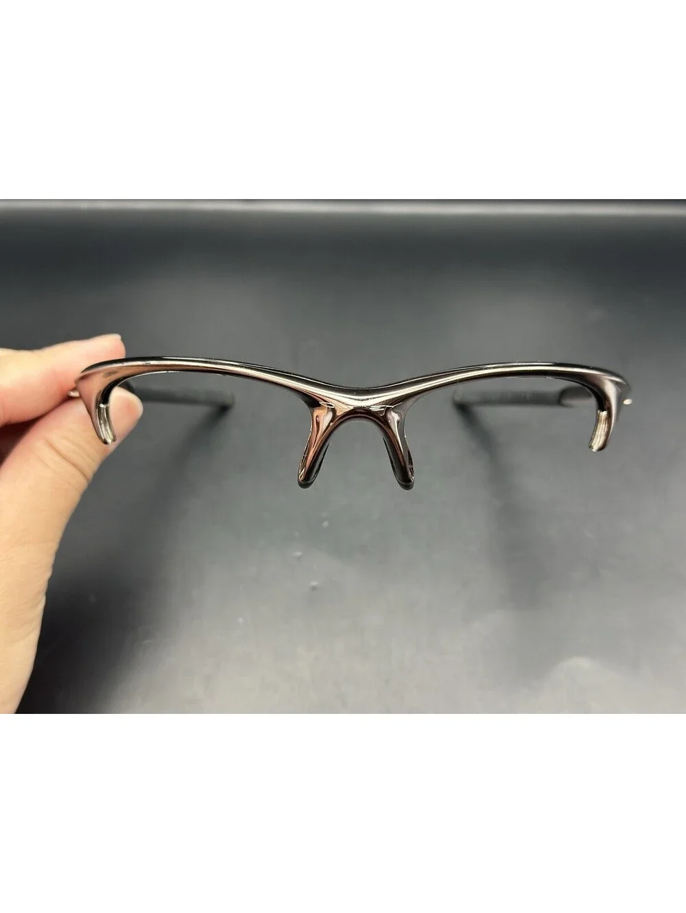 Oakley Half Jacket Black Chrome Frame